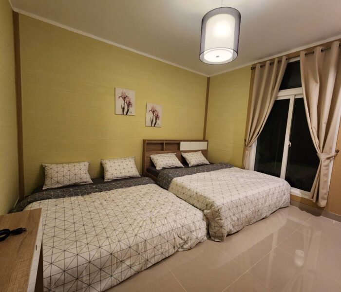 ห้องนอนที่ Mountain View Pool Villa Rayong